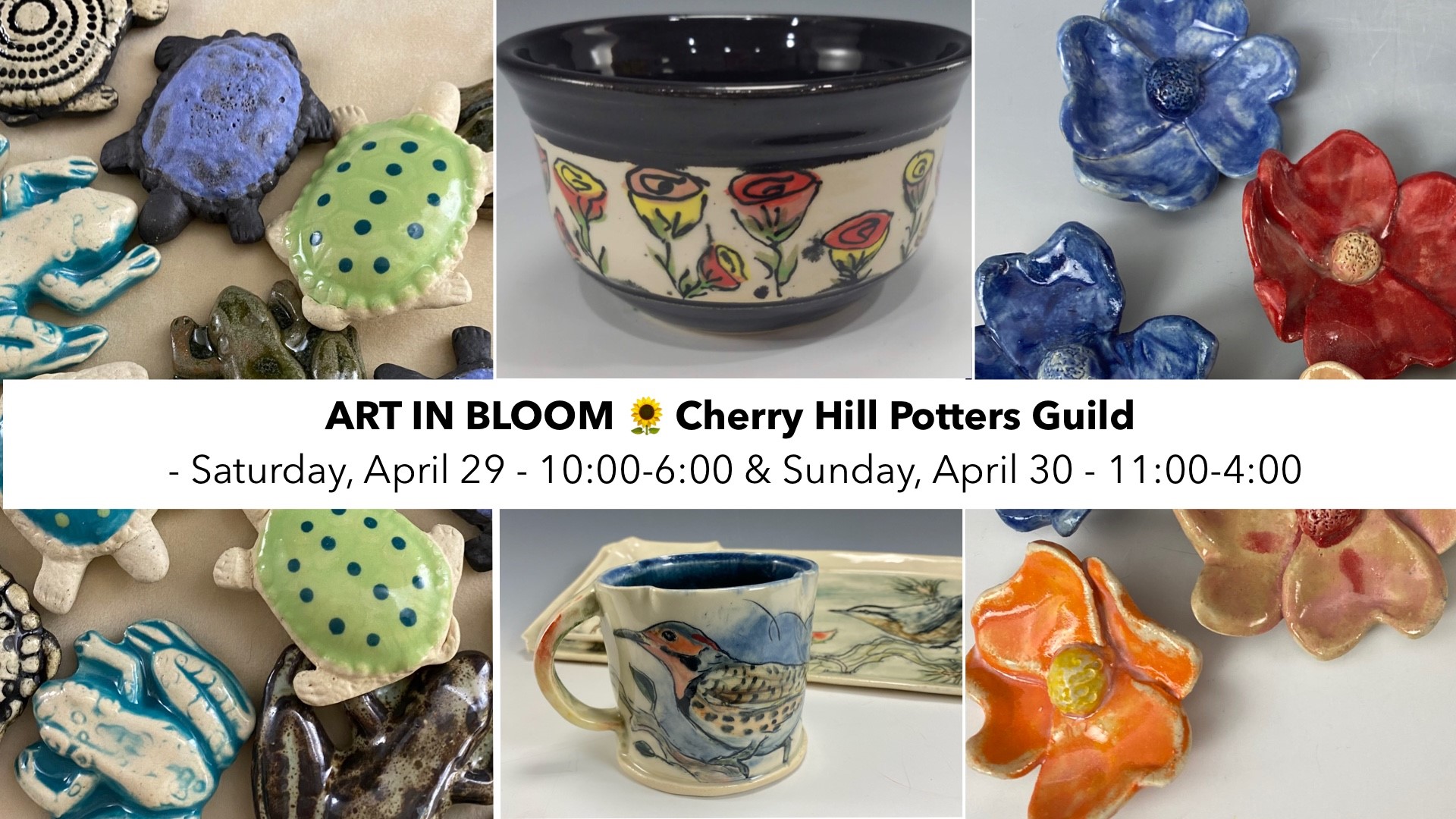 Cherry Hill Potters Guild: Spring Pottery Sale - Village Arts Factory