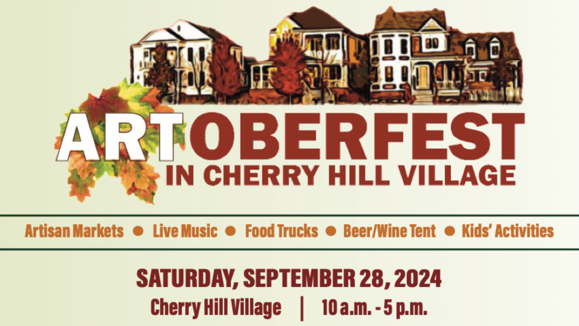 ARToberfest Returns to Cherry Hill Village This September - Village ...